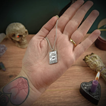 Fortune Tarot Card Necklace