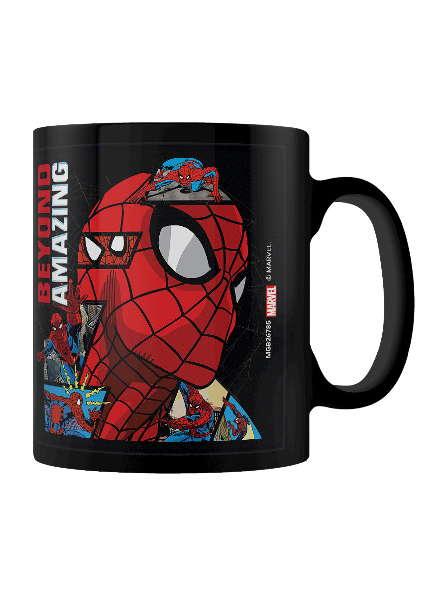 Spider-Man 60 Years Black Coffee Mug