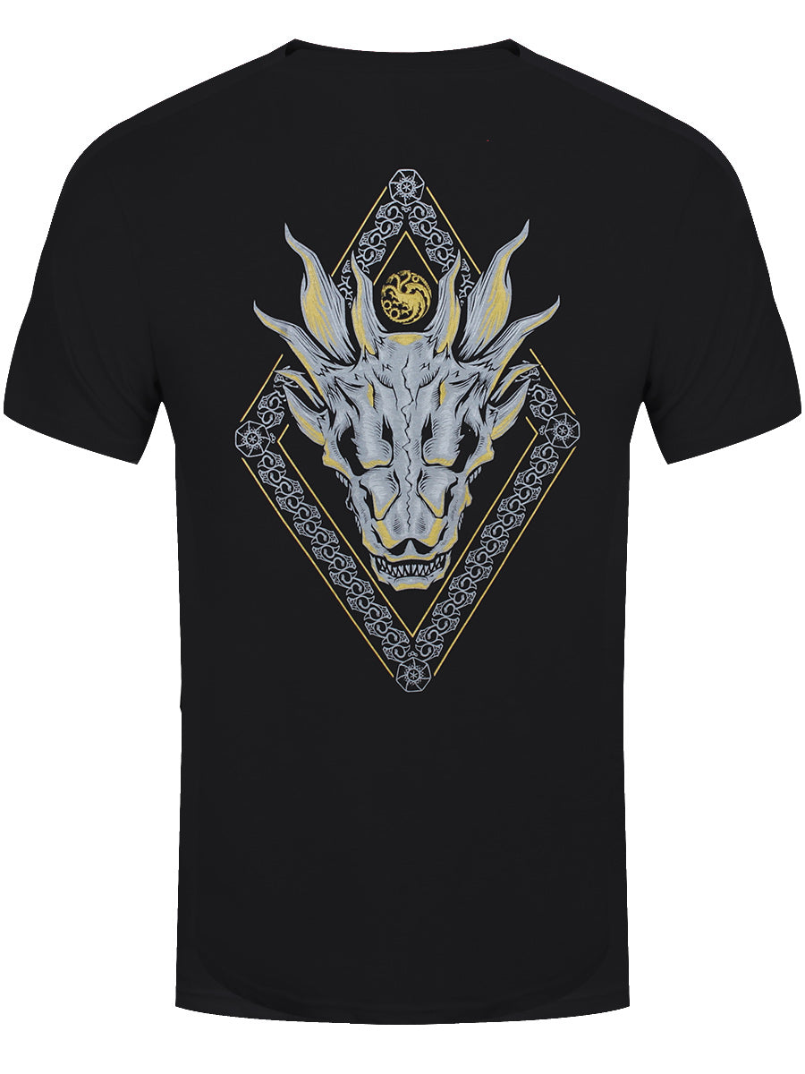 House Of The Dragon Emblem Men's Black T-Shirt