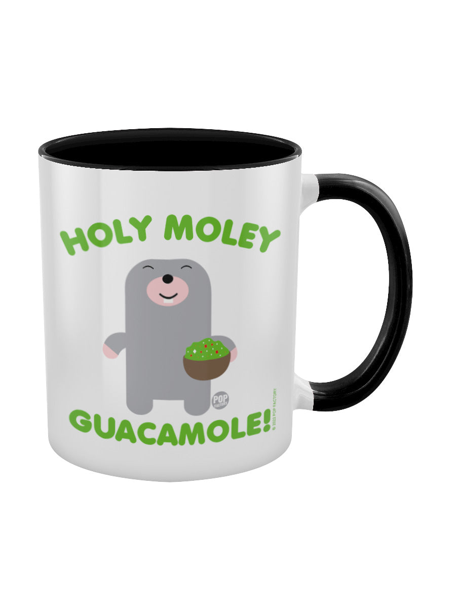 Pop Factory Holy Moley Guacamole! Black Inner 2-Tone Mug