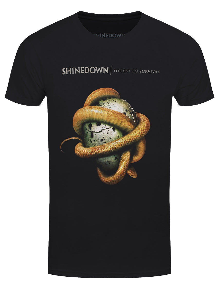 Shinedown Clean Threat Men's Black T-Shirt