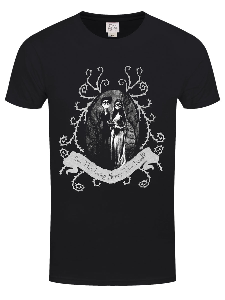 Corpse Bride Dead Wedding Men's Black T-Shirt