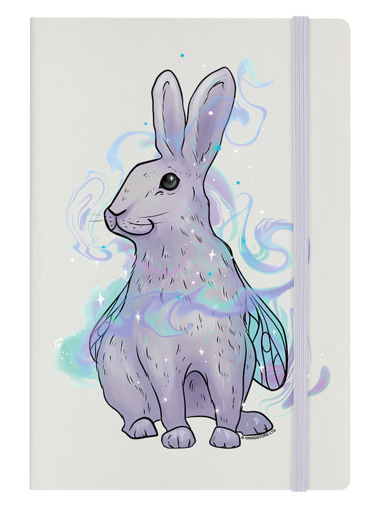 Foraging Familiars Hare Cream A5 Hard Cover Notebook