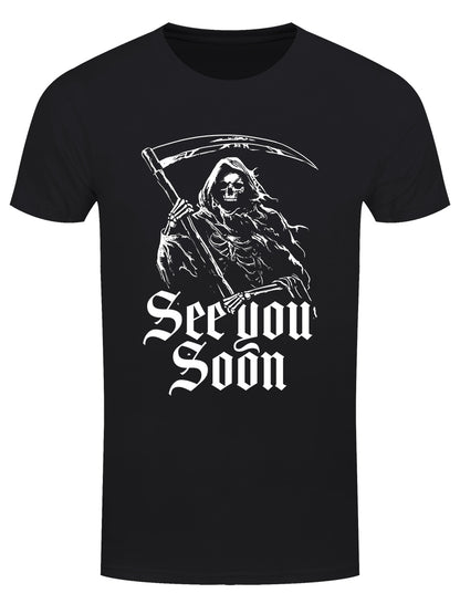 Reaper See You Soon Men's Black T-Shirt
