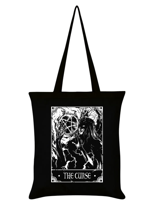 Deadly Tarot - The Curse Black Tote Bag