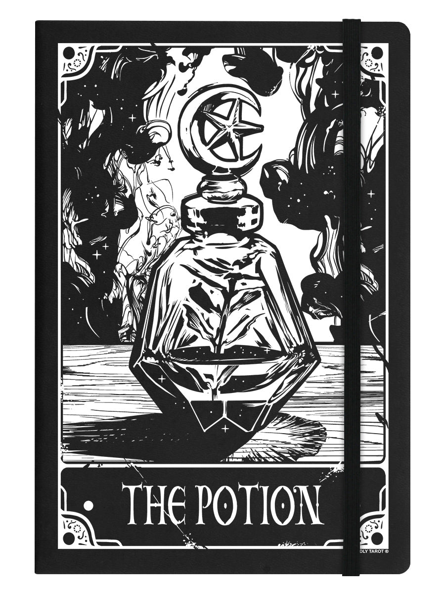 Deadly Tarot - The Potion Black A5 Hard Cover Notebook