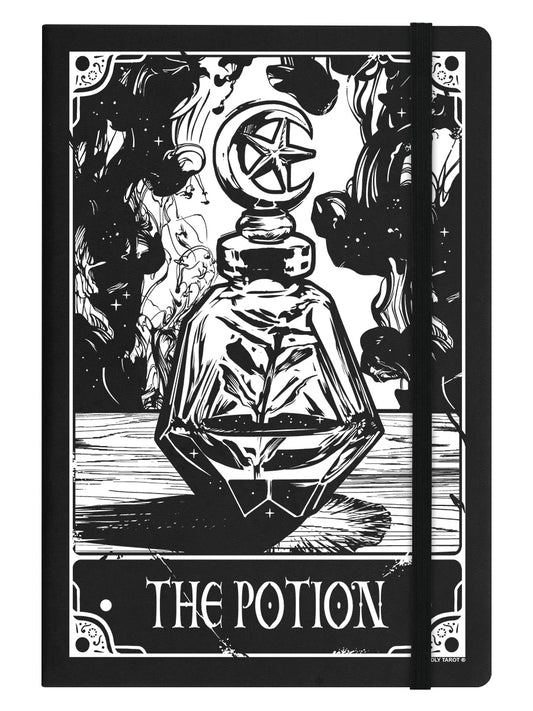 Deadly Tarot - The Potion Black A5 Hard Cover Notebook