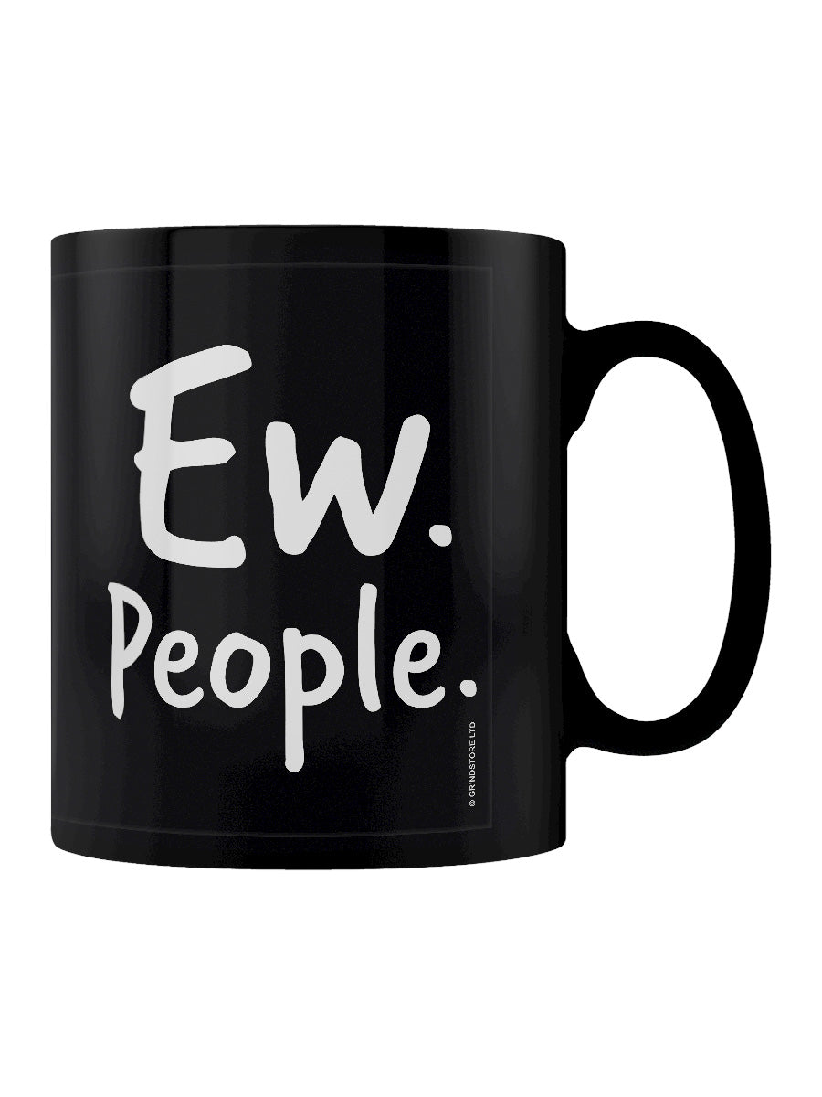 Ew. People. Black Mug