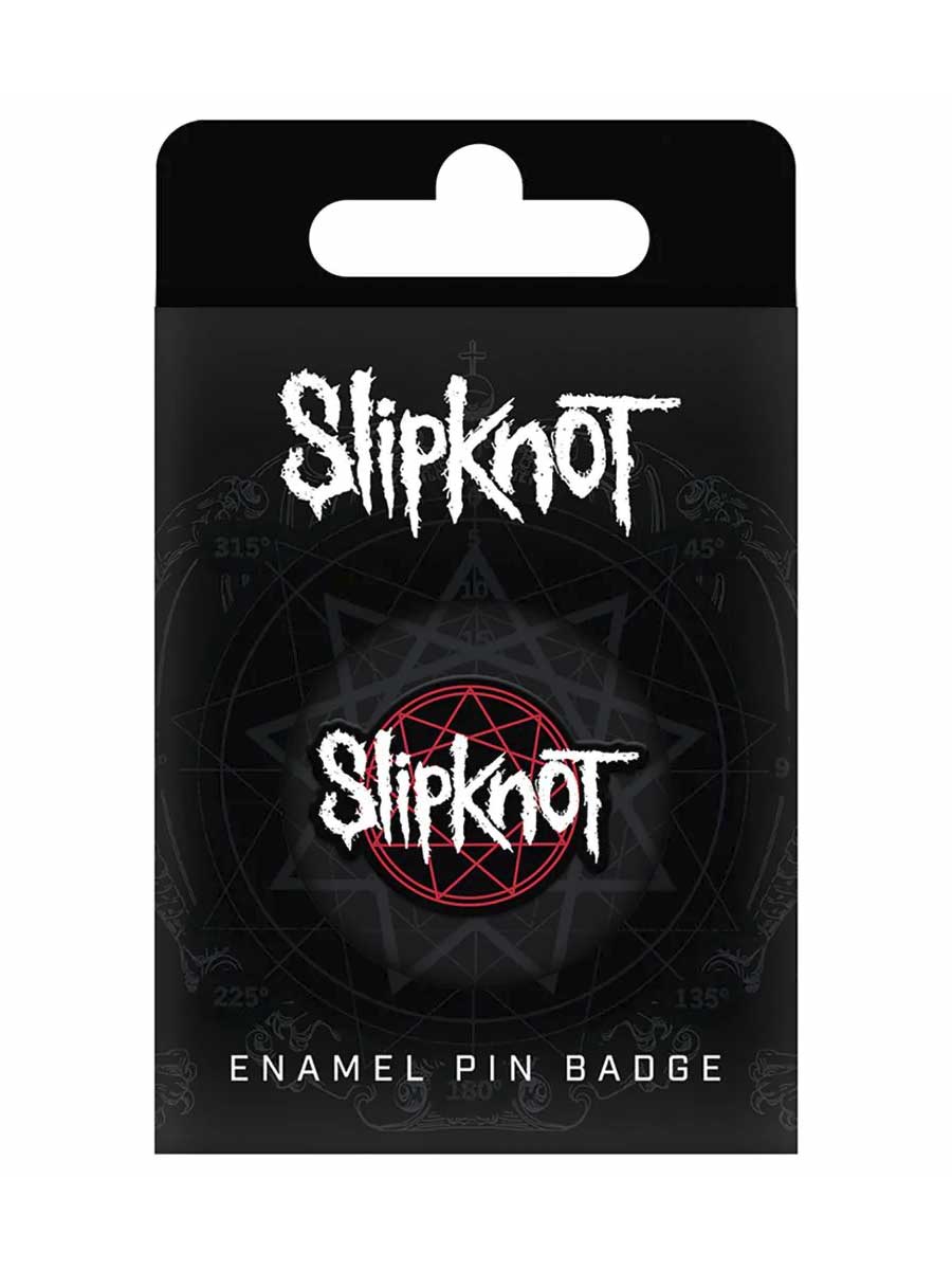 Slipknot Logo Enamel Pin Badge