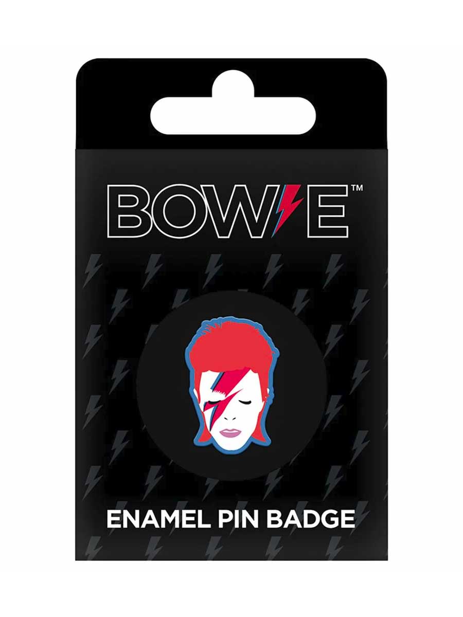 David Bowie Aladdin Sane Enamel Pin Badge