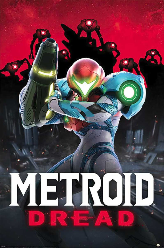 Metroid Dread Shadows Maxi Poster