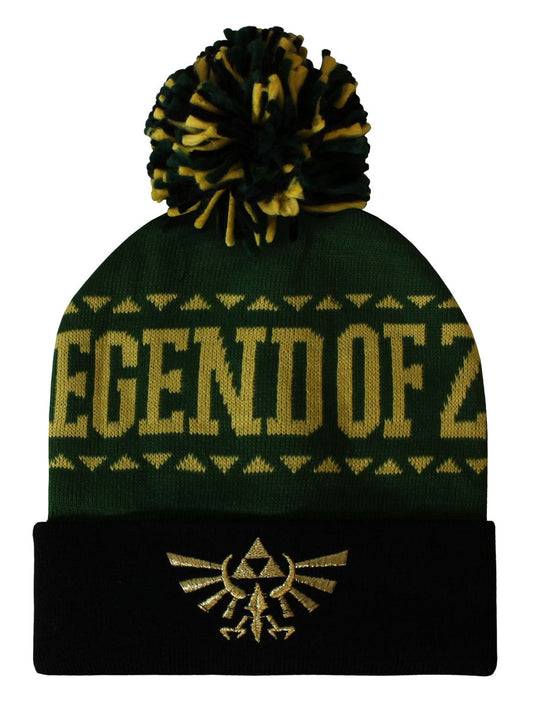 Nintendo Legend Of Zelda Logo Beanie