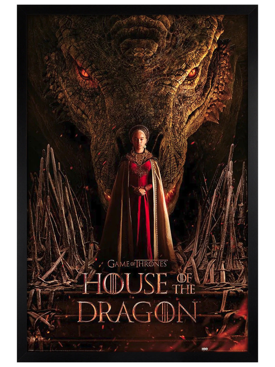 House of the Dragon Dragon Throne Maxi Poster