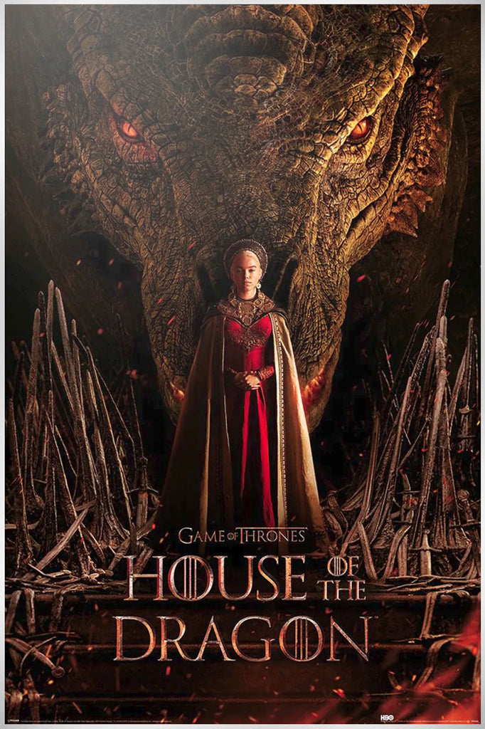 House of the Dragon Dragon Throne Maxi Poster