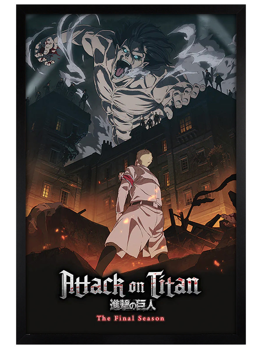 Attack On Titan Season 4 Eren Onslaught Maxi Poster