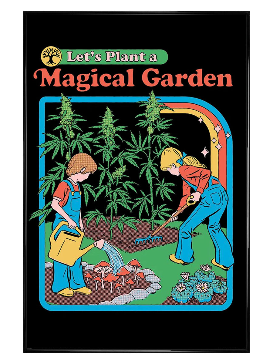 Steven Rhodes Let's Plant a Magical Garden Maxi Poster