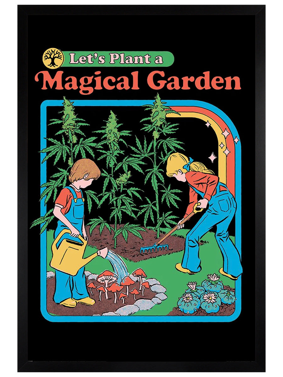 Steven Rhodes Let's Plant a Magical Garden Maxi Poster