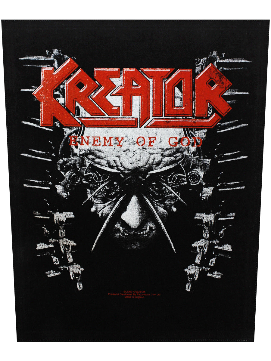 Kreator Enemy of God Backpatch