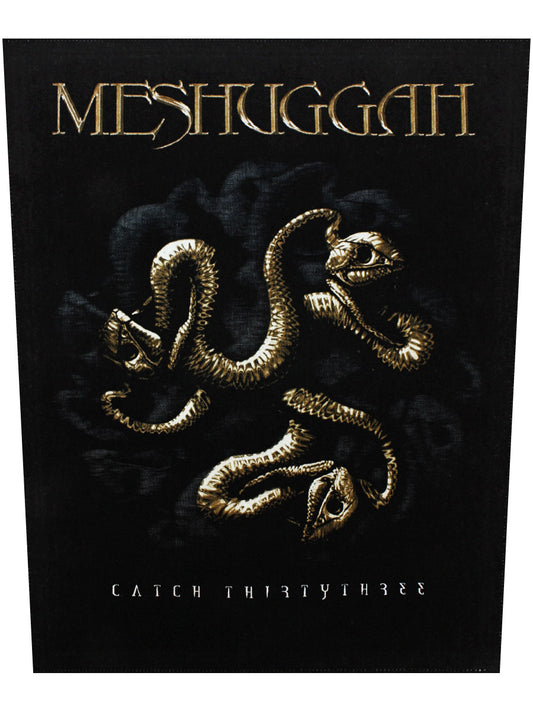 Meshuggah Catch 33 Backpatch