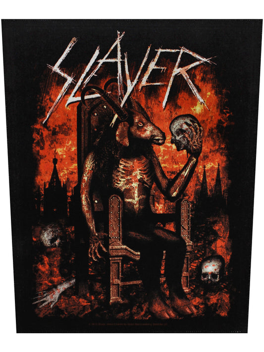 Slayer Devil On Throne Backpatch