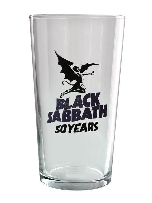 Black Sabbath 50 Years Drinking Glass