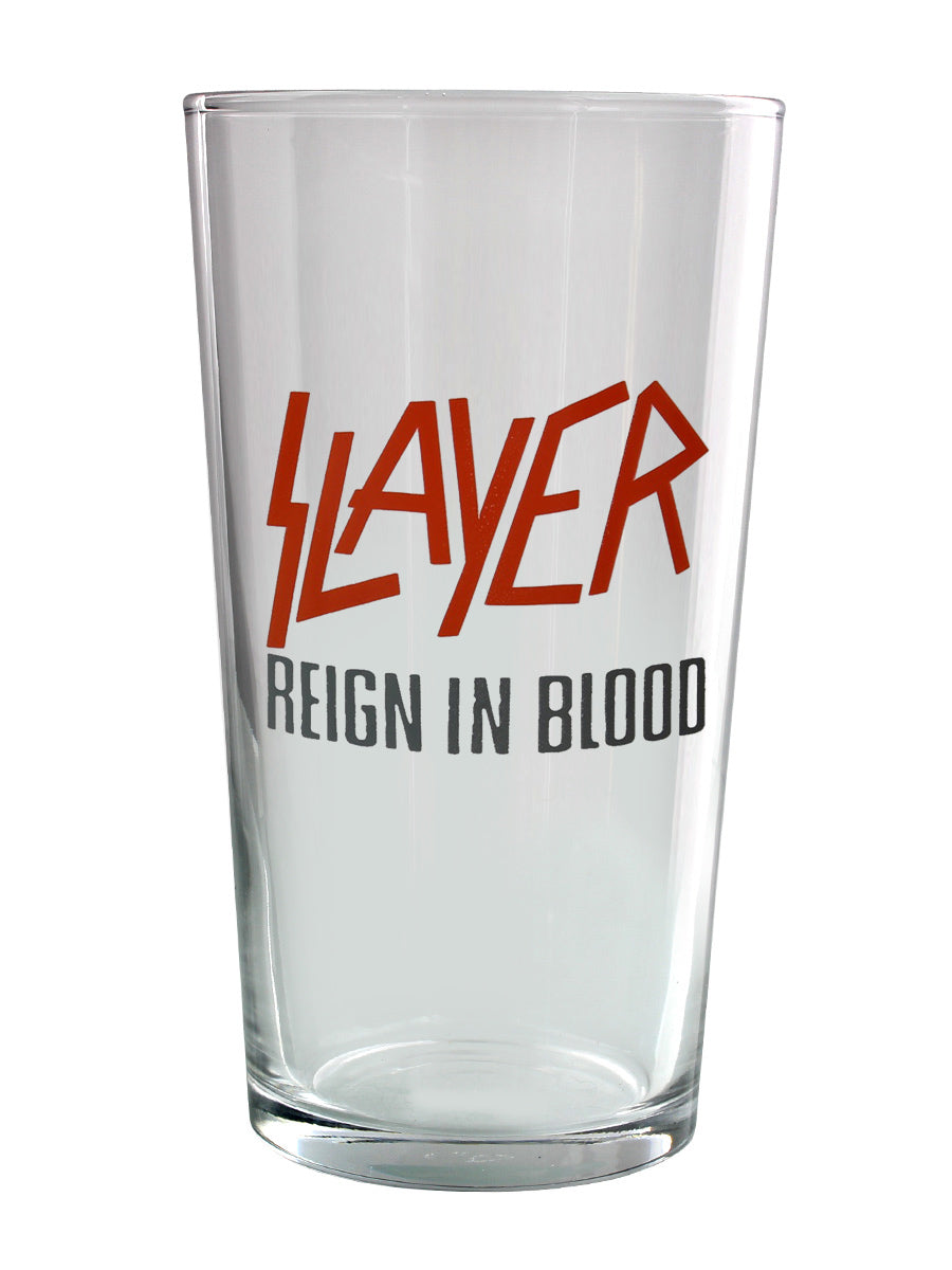 Slayer Reign In Blood Drinking Glass