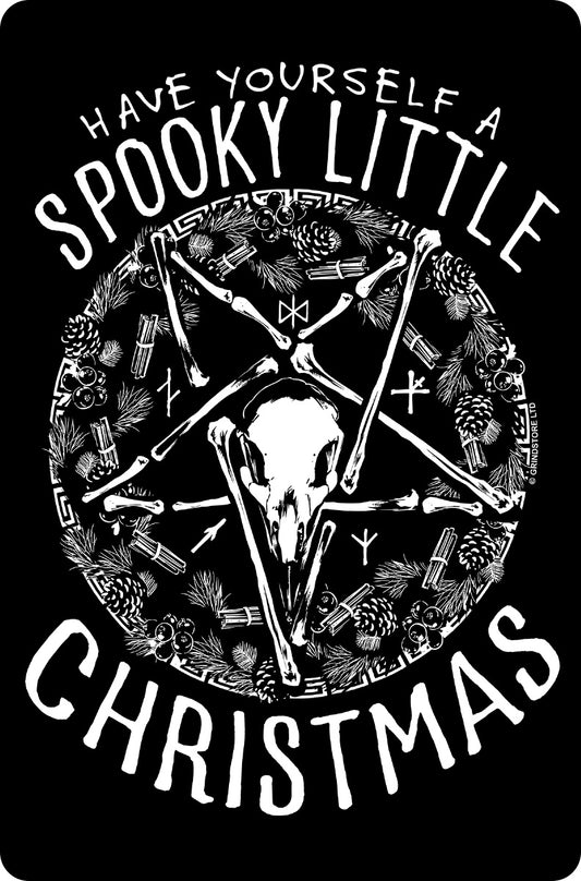 Have Yourself A Spooky Little Christmas Small Tin Sign