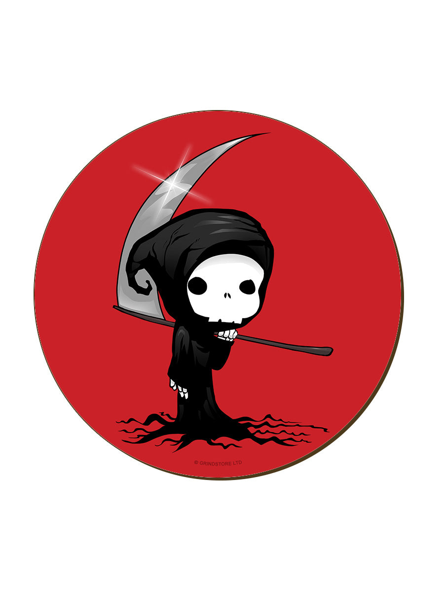 Cute Grim Reaper Coaster