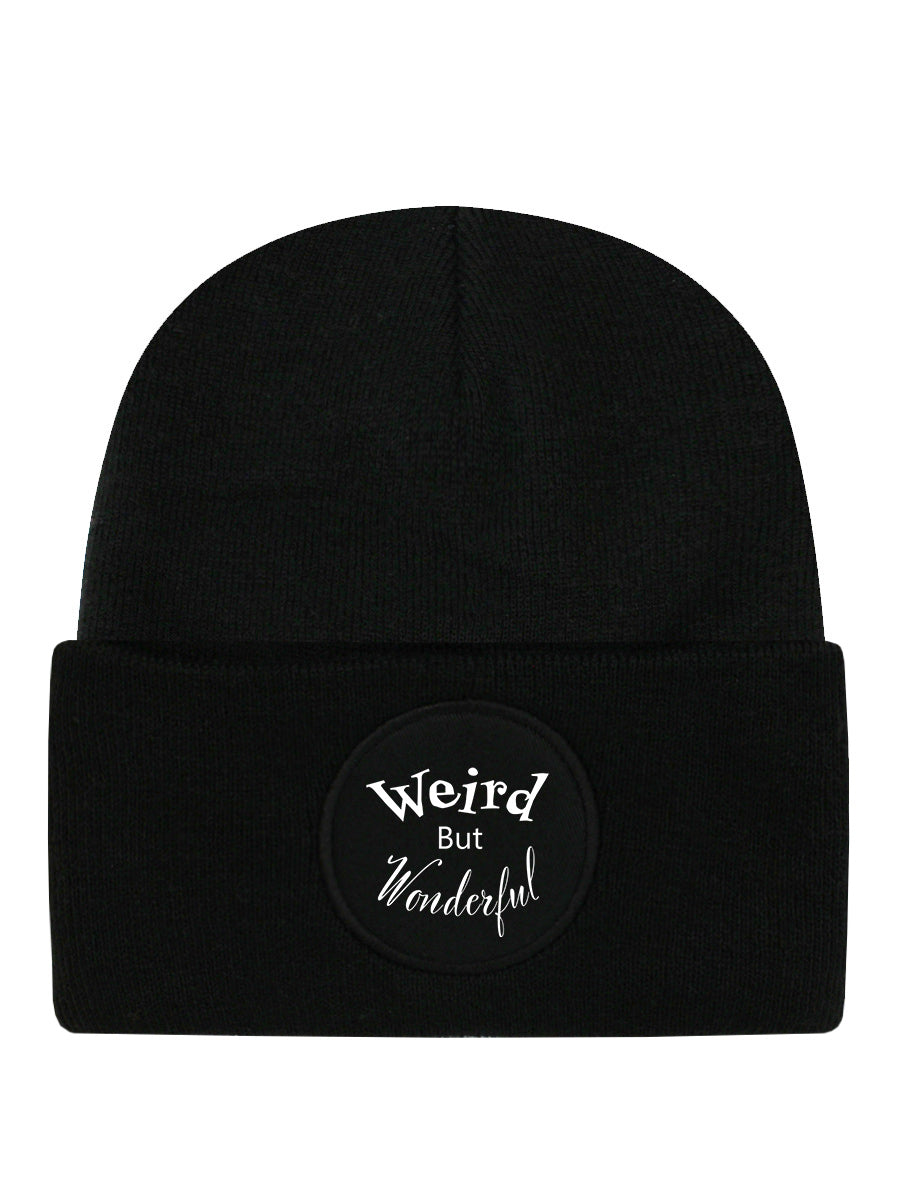 Weird But Wonderful Black Beanie