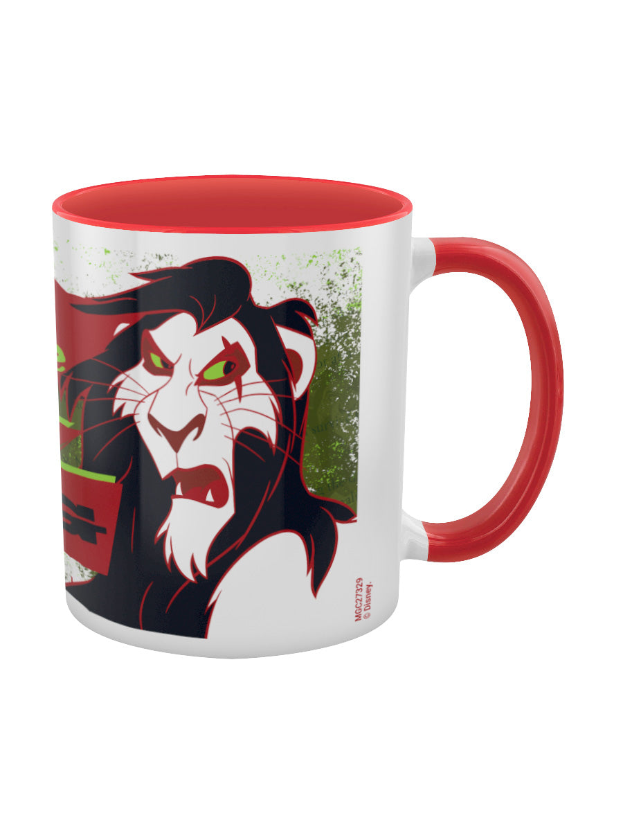 The Lion King Scar Long Live The King Red Coloured Inner Mug