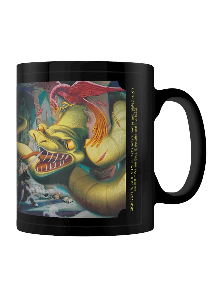 Harry Potter Book 2 Basilisk Black Mug