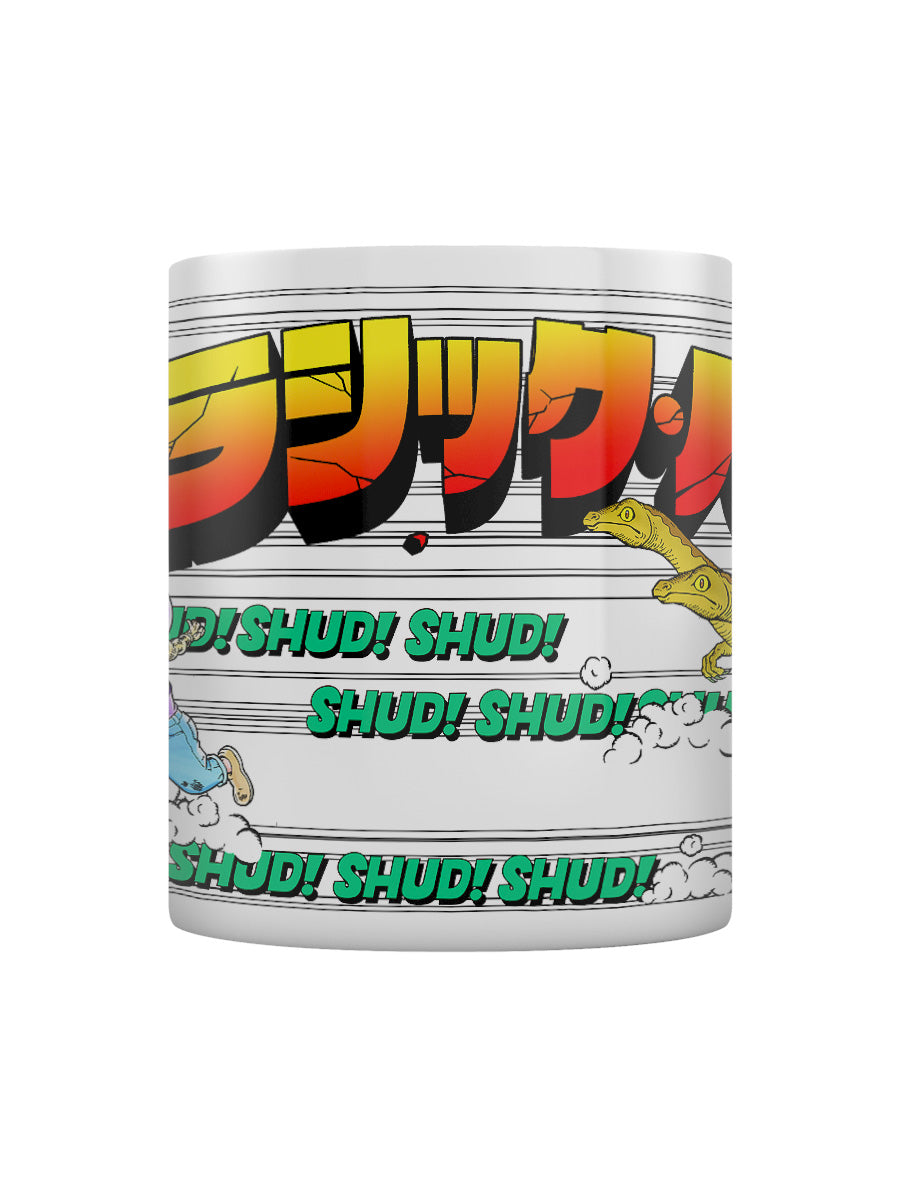 Jurassic Park Stampede Anime Mug