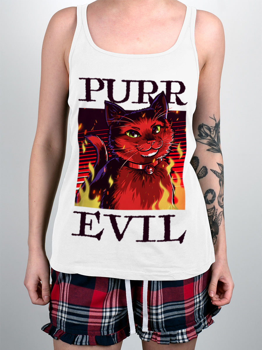 Purr Evil Ladies Short Pyjama Set