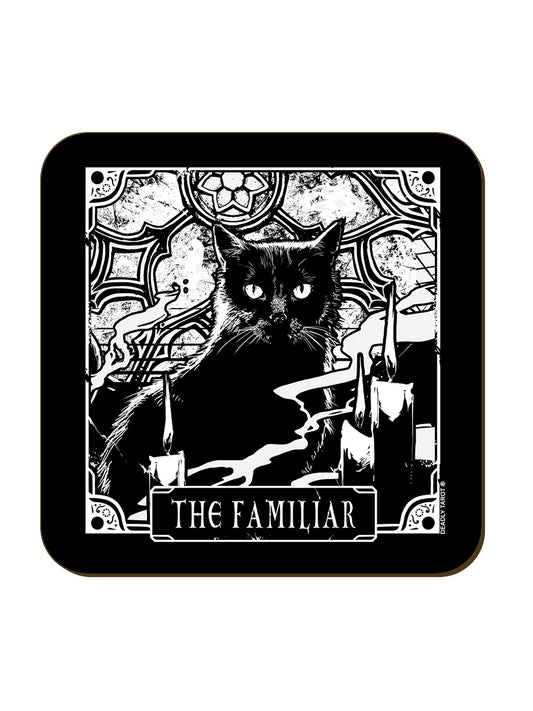 Deadly Tarot The Familiar Coaster