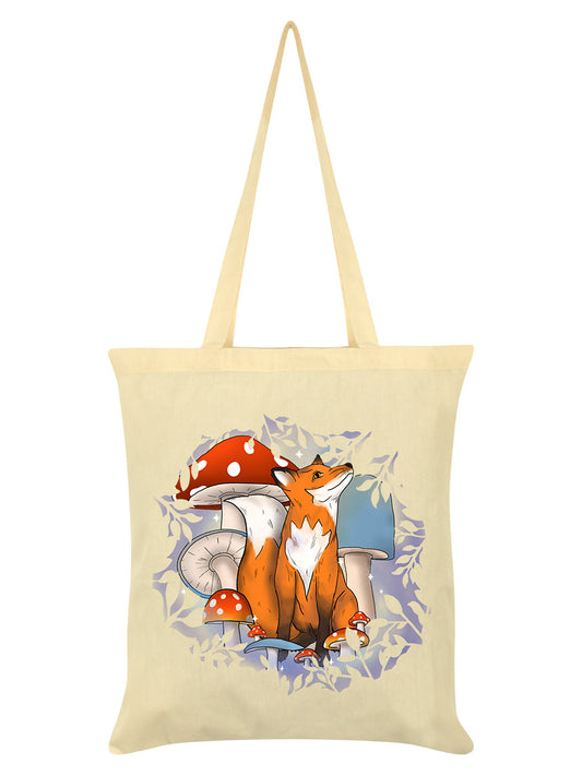 Foraging Familiars Fox Cream Tote Bag