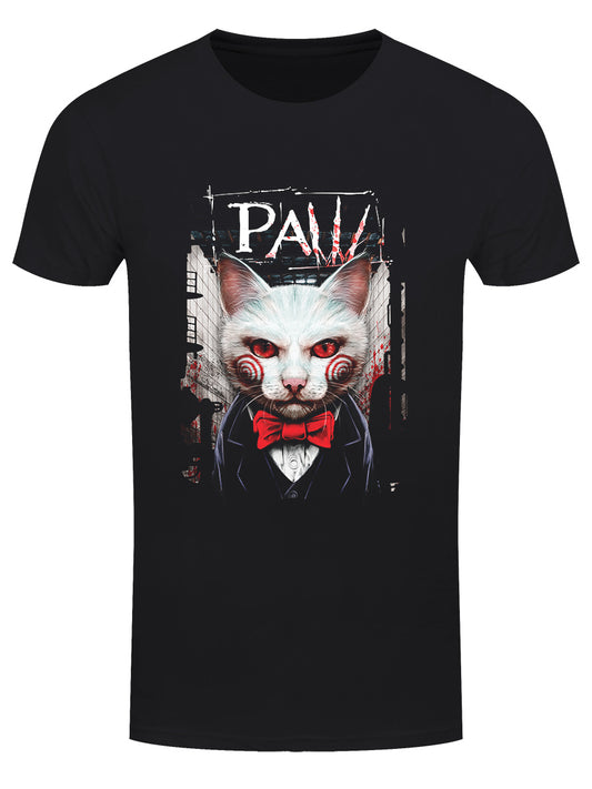 Horror Paw Men's Black T-Shirt