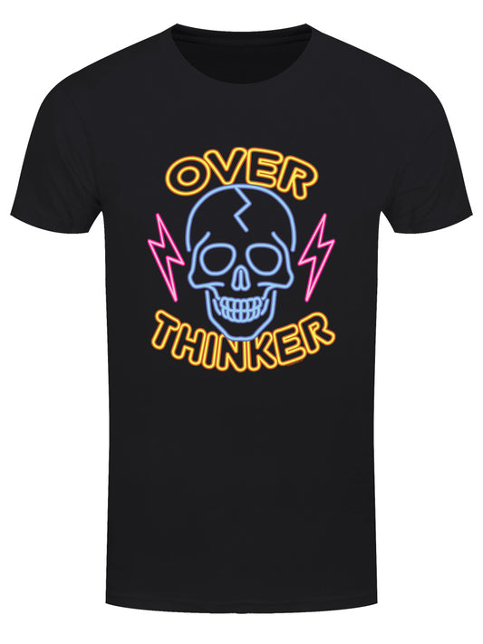 Over Thinker Men's Black T-Shirt