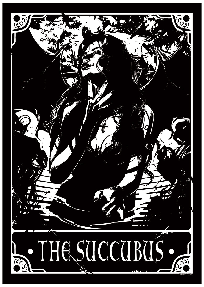 Deadly Tarot The Succubus Mini Poster