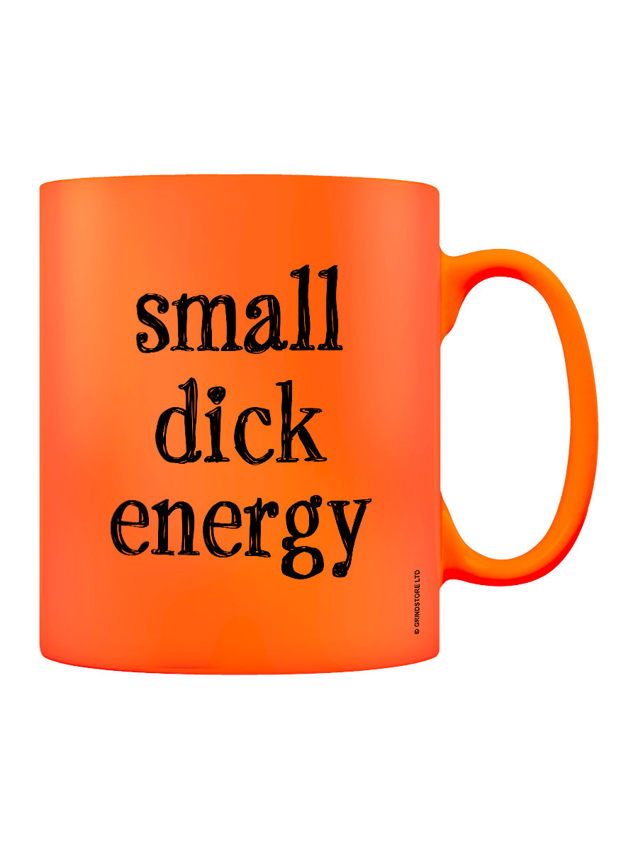 Small Dick Energy Orange Neon Mug