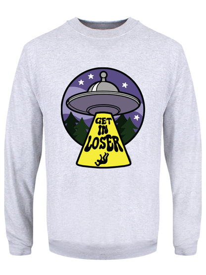 Get In Loser Men's Grey Sweatshirt