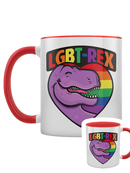 LGBT-Rex Red Inner 2-Tone Mug