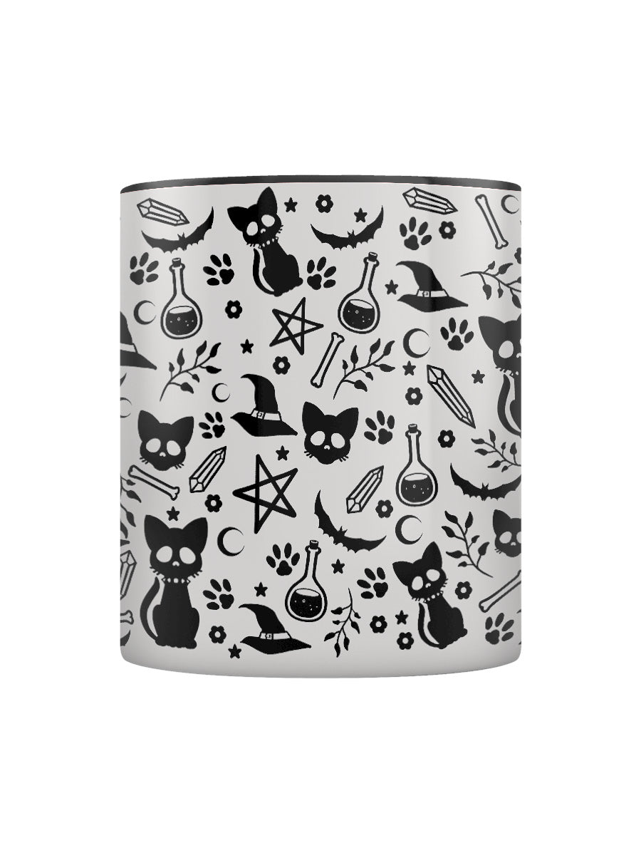 Witchy Elements Black Inner 2-Tone Mug