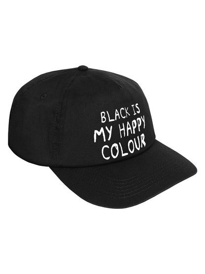 Black Is My Happy Colour Black Cap