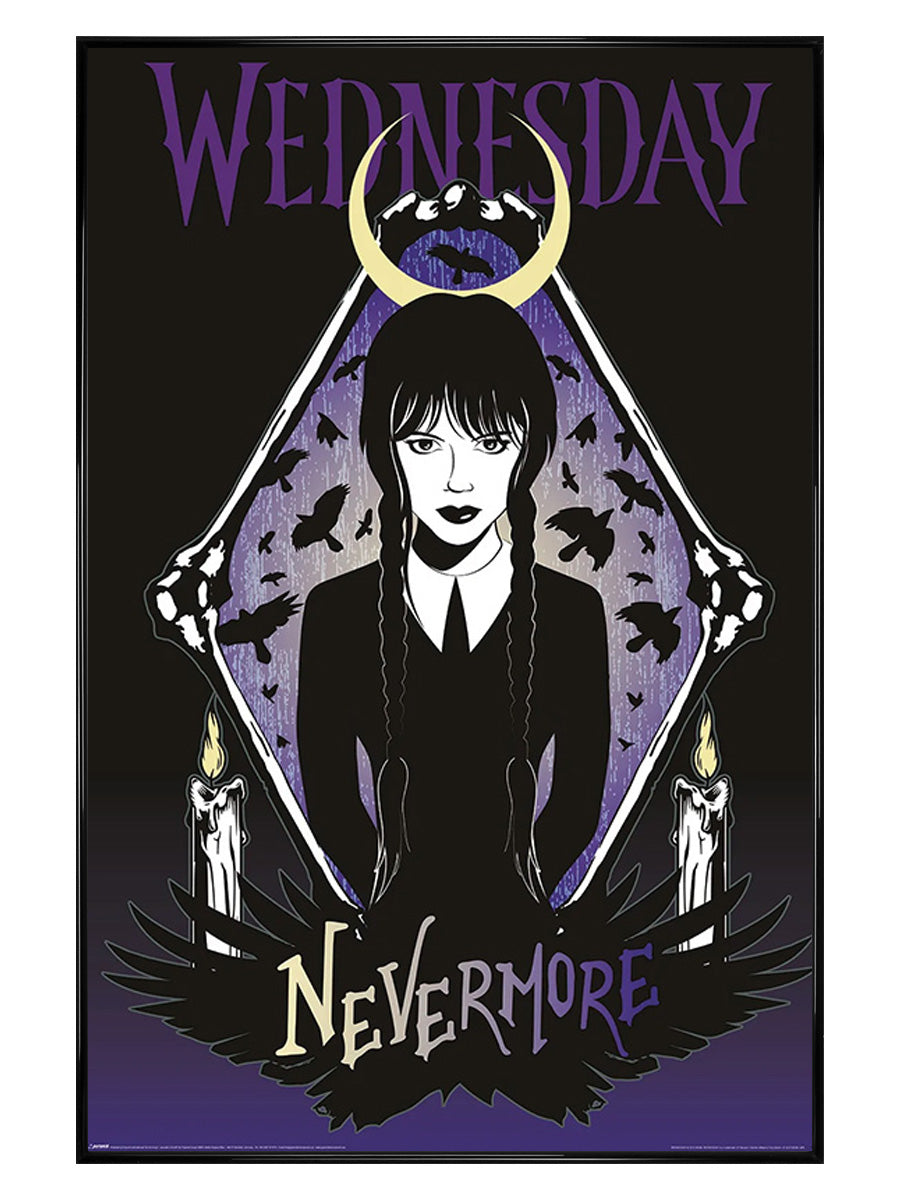 Wednesday Ravens Maxi Poster