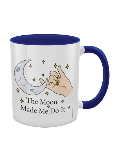 The Moon Made Me Do It Blue Inner 2-Tone Mug