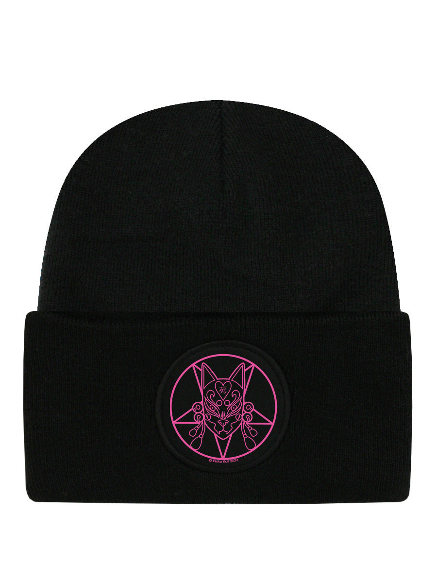 Pinku Kult Pinkugram Black Beanie