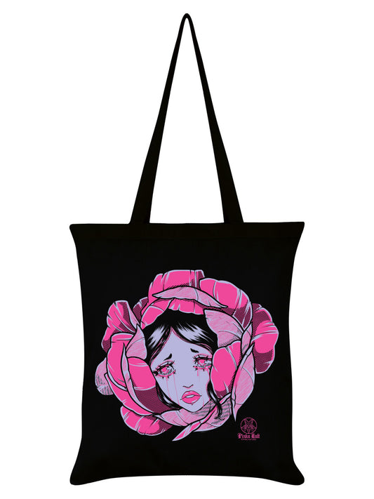 Pinku Kult Melancholy Black Tote Bag