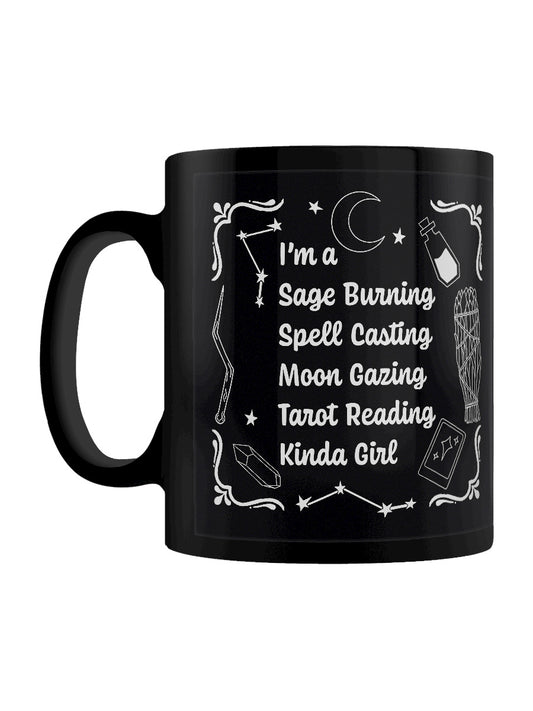 I'm A Spell Casting Kinda Girl Black Mug