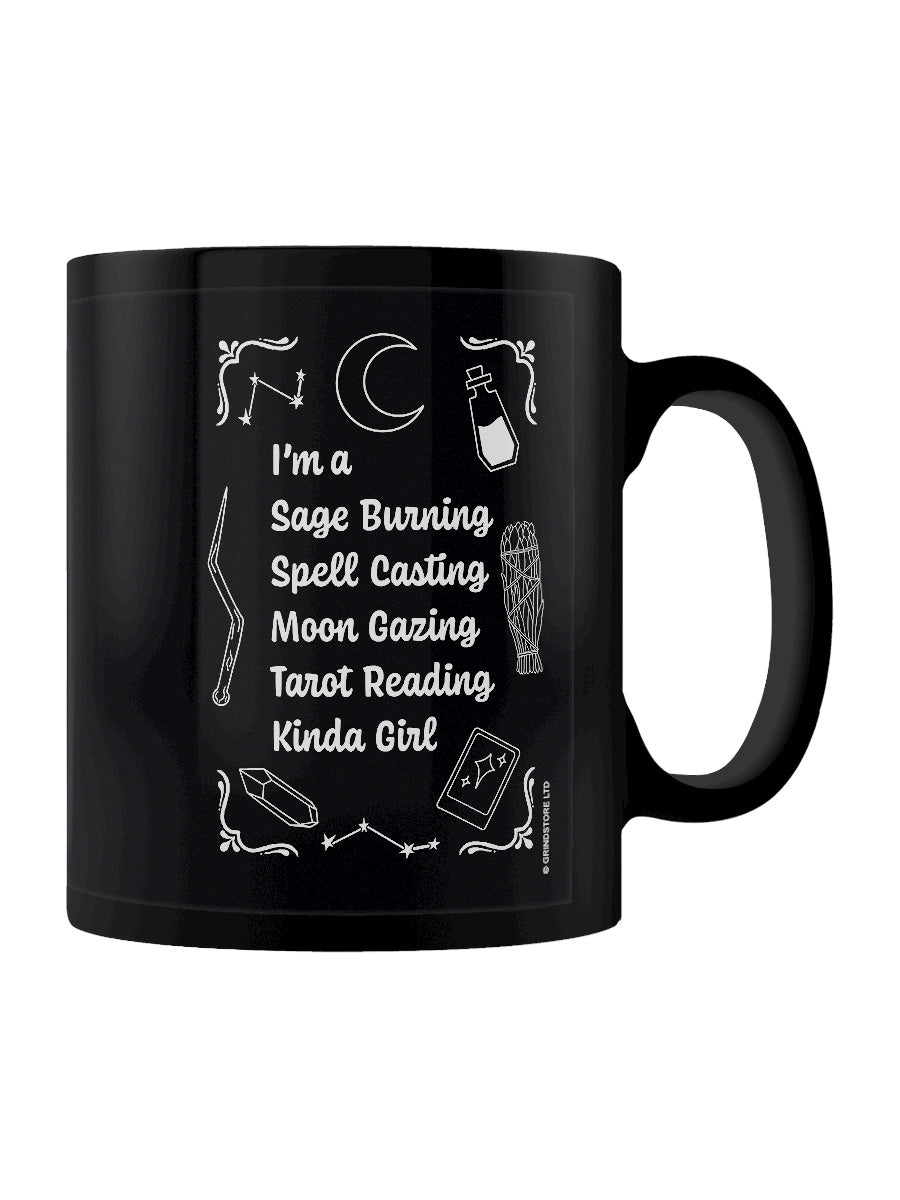 I'm A Spell Casting Kinda Girl Black Mug