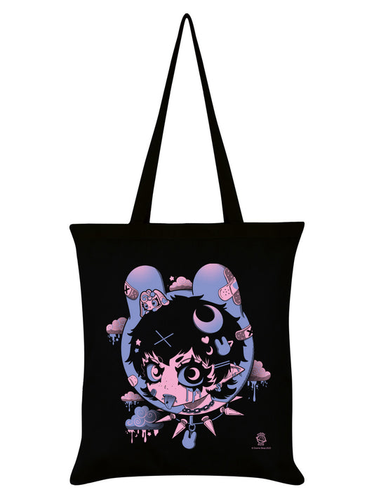 Cosmic Boop Luna Being Black Tote Bag